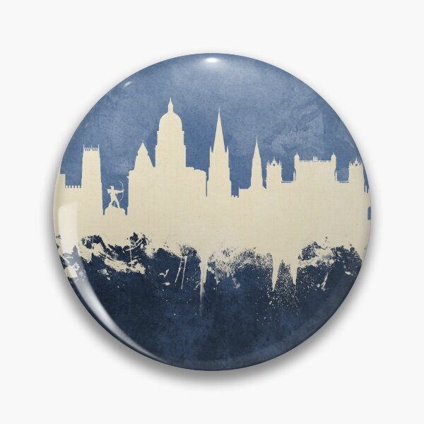 Item preview, Nottingham England Skyline designed and sold by ArtPrints.