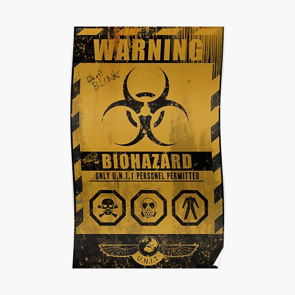UNIT - BIOHAZARD Poster