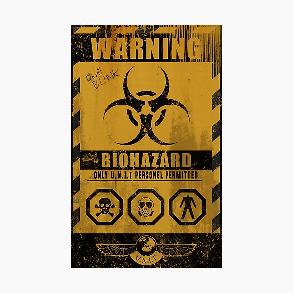 UNIT - BIOHAZARD Photographic Print
