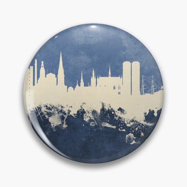 Item preview, Dundee Scotland Skyline designed and sold by ArtPrints.
