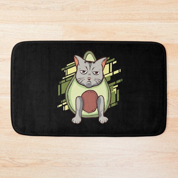 Item preview, GRUMPY AVOCADO CAT AVOCAT T-SHIRT TEE STICKER GIFT PRESENT designed and sold by Timcito.