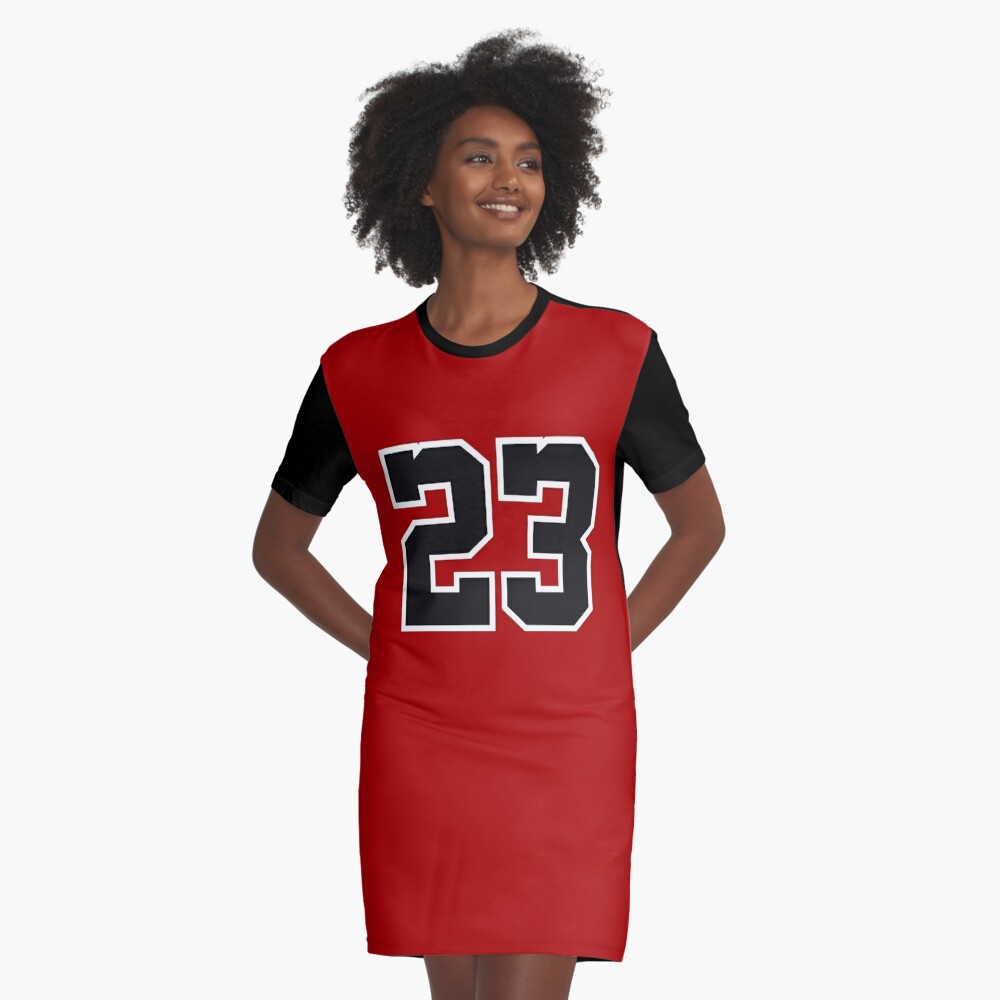 23 jordan jersey number chicago bulls simple cool shirt A-Line