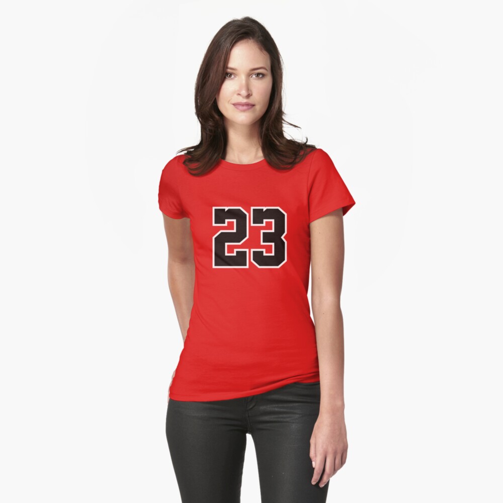 23 jordan jersey number chicago bulls simple cool shirt Graphic T-Shirt  Dress by COURT-VISION