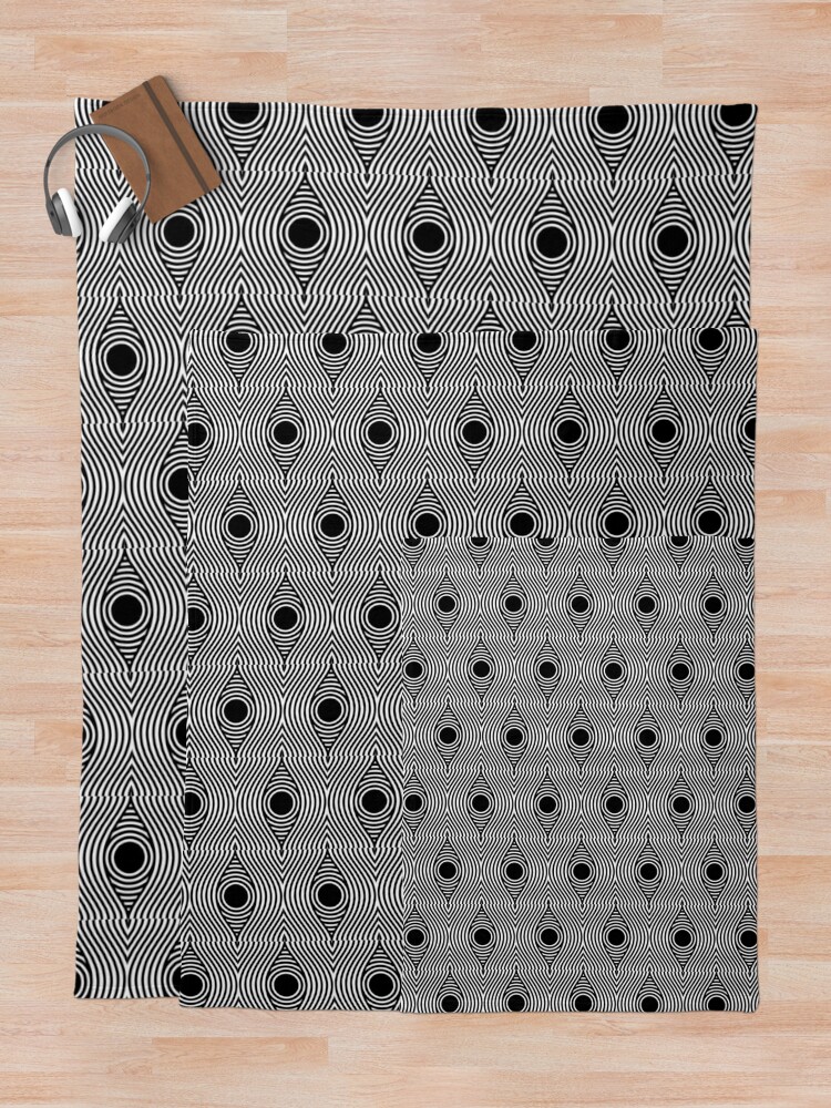 Alternate view of Eye Of The Storm Throw Blanket