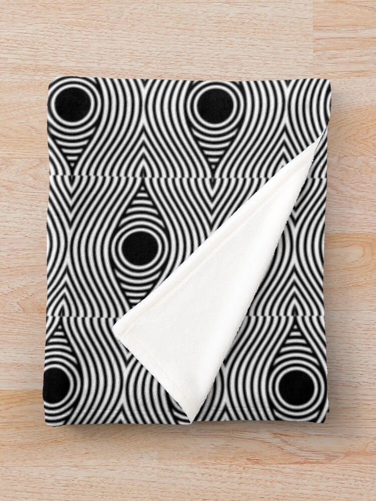 Alternate view of Eye Of The Storm Throw Blanket