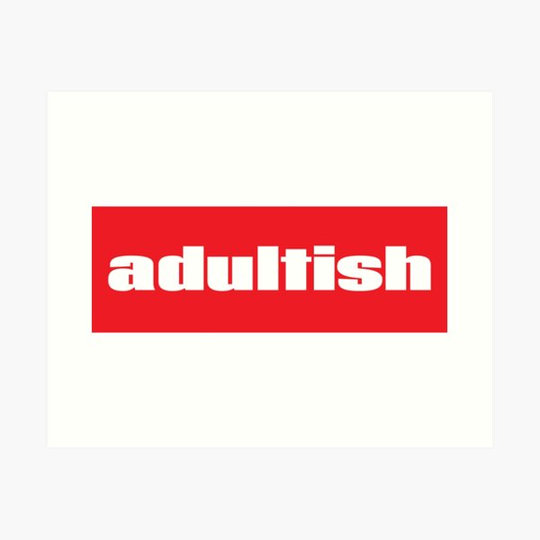 Item preview, Palabras Adultas Adultas Millennials Uso Adulto designed and sold by ProjectX23.