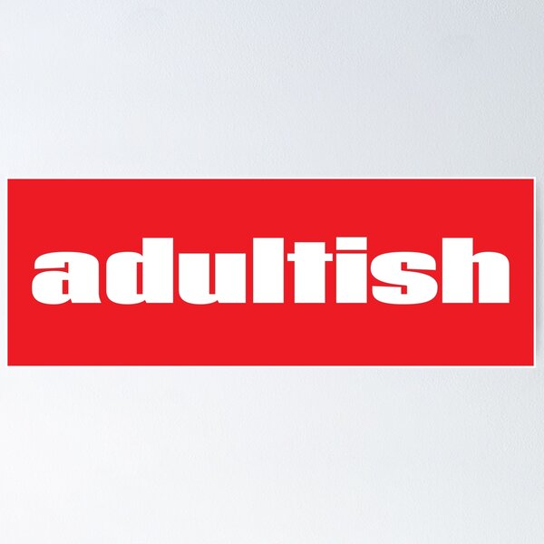 Item preview, Palabras Adultas Adultas Millennials Uso Adulto designed and sold by ProjectX23.