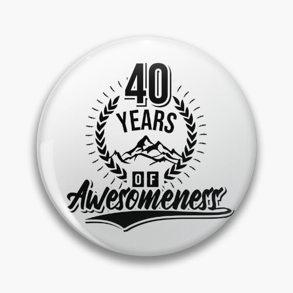 Item preview, 40 years of awesomeness! designed and sold by Cutebutfunny.