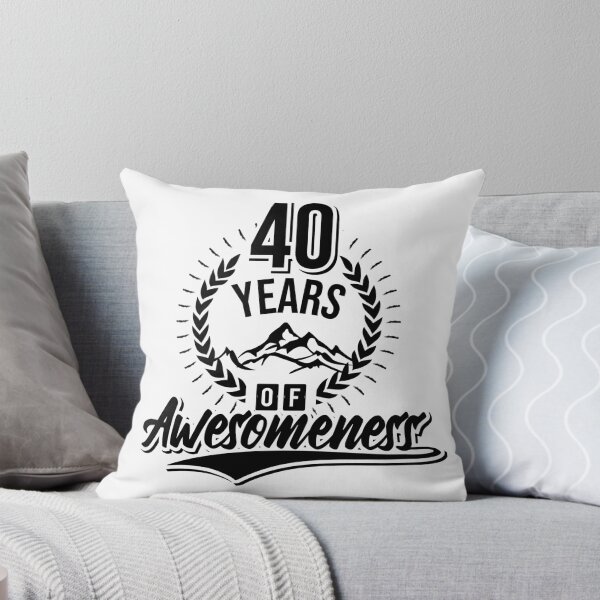 Item preview, 40 years of awesomeness! designed and sold by Cutebutfunny.