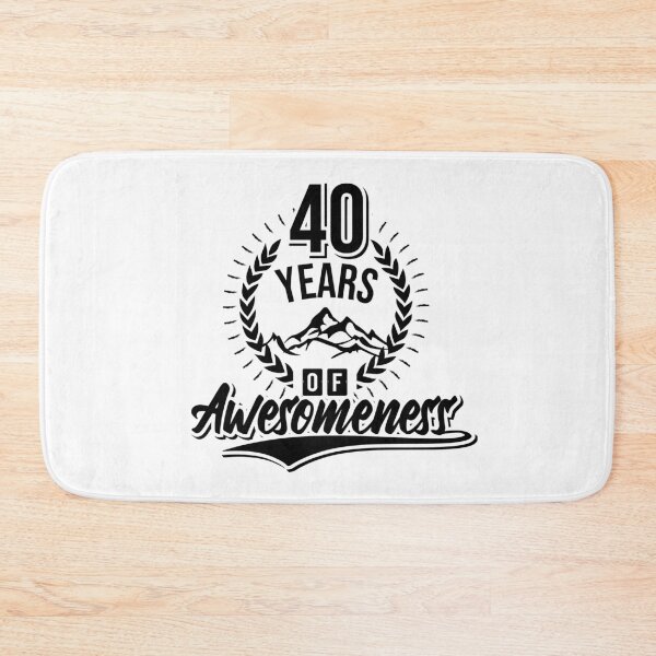 Item preview, 40 years of awesomeness! designed and sold by Cutebutfunny.