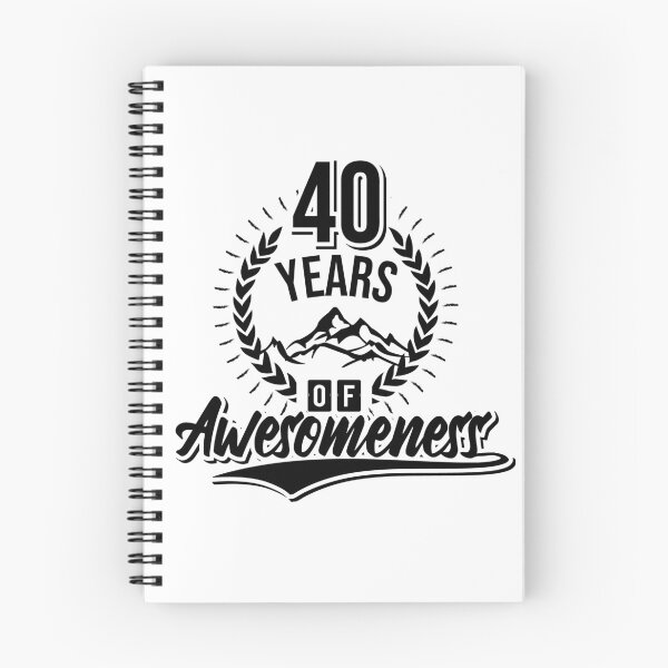 Item preview, 40 years of awesomeness! designed and sold by Cutebutfunny.