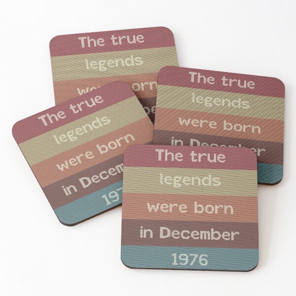 Item preview, The true legends were born in December 1976 sweater effect designed and sold by Desenatorul1976.