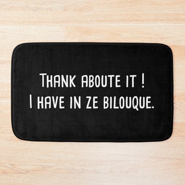 Item preview, I have in ze bilouque the city of fear quote designed and sold by Catcrea.