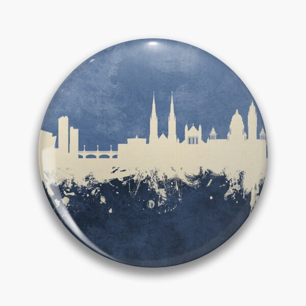 Artikelvorschau, Belfast Northern Ireland Skyline entworfen und verkauft von ArtPrints.