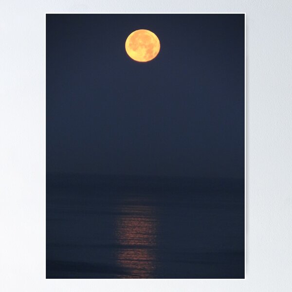 Item preview, Yellow-Red Moon - Luna Amarilla-Roja designed and sold by Bernhard Matejka.