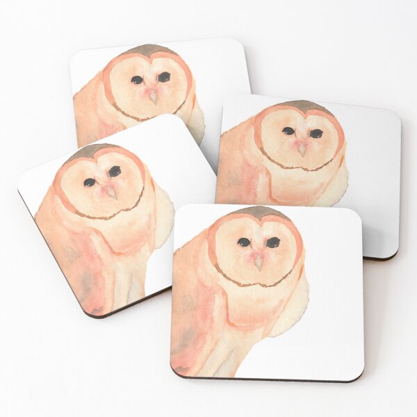 Item preview, Barn Owl, white designed and sold by Sonderblume.