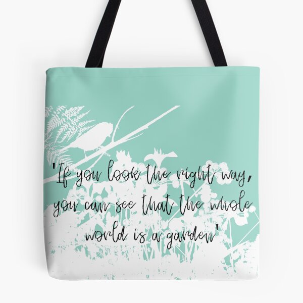 Item preview, The Secret Garden Quote designed and sold by MarbleCloud.