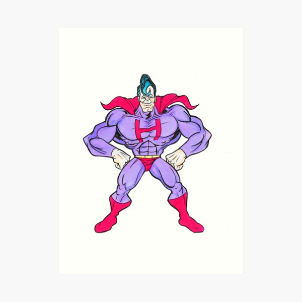 Hero Art Print