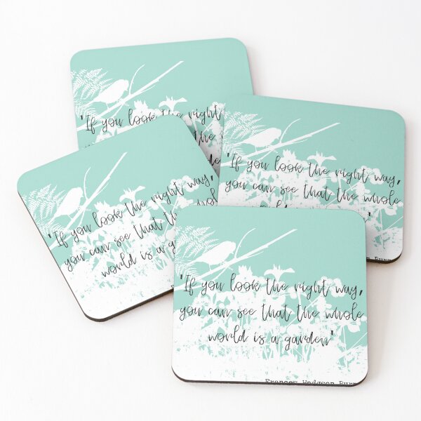 Item preview, The Secret Garden Quote designed and sold by MarbleCloud.
