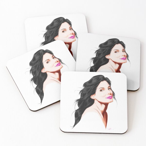 Item preview, Sandra Bullock - Una ilustración de Paul Cemmick designed and sold by TIGERDAVER.
