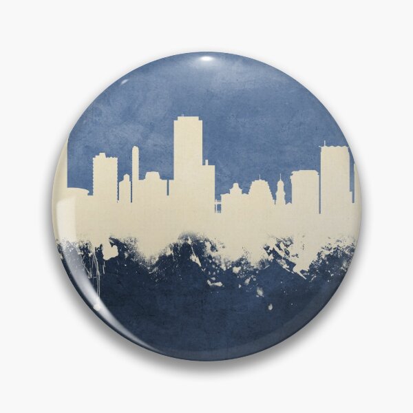 Item preview, Wellington New Zealand Skyline designed and sold by ArtPrints.