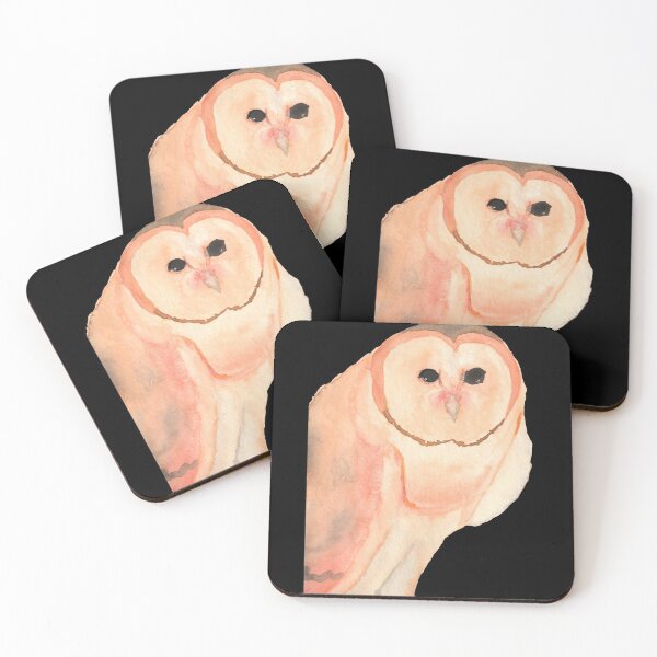 Item preview, Barn Owl, black designed and sold by Sonderblume.
