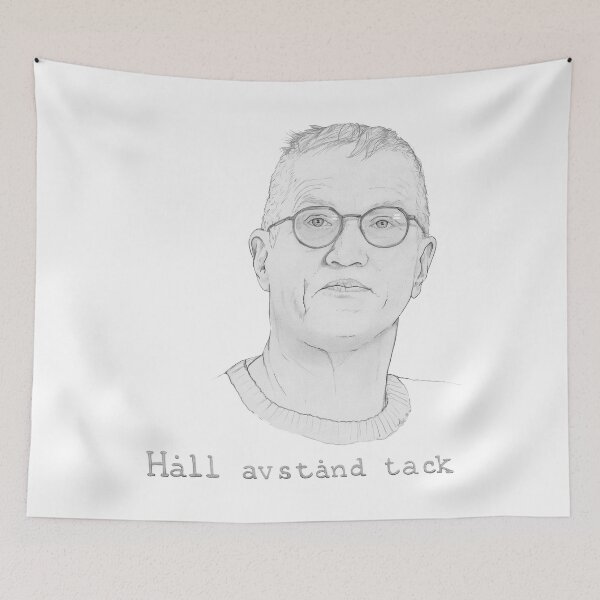 Item preview, Håll avstånd tack designed and sold by kidnthehall.