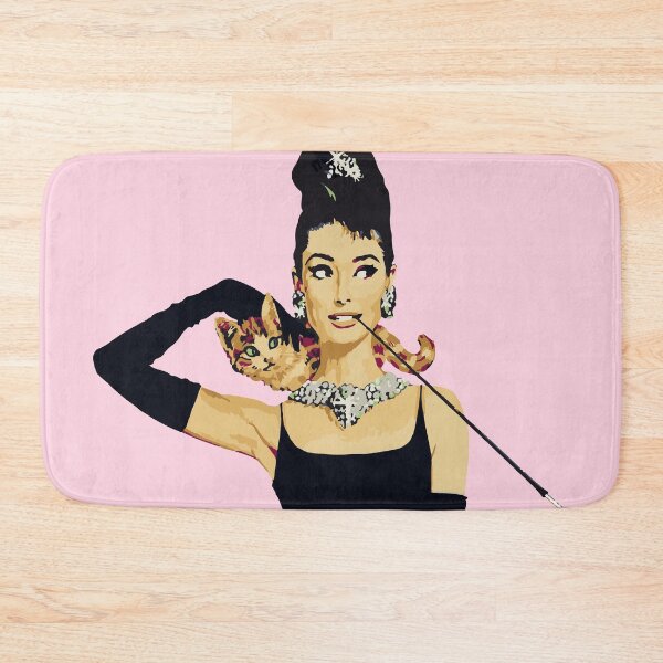 Item preview, Breakfast at Tiffanys | Audrey Hepburn Ocre Gold designed and sold by koovox.