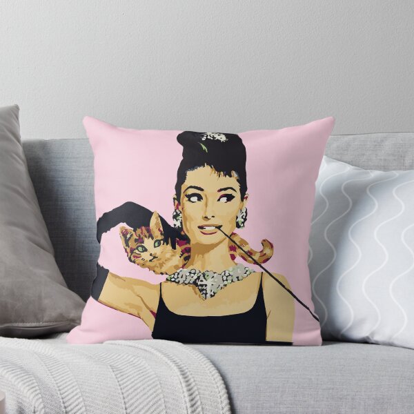 Item preview, Breakfast at Tiffanys | Audrey Hepburn Ocre Gold designed and sold by koovox.