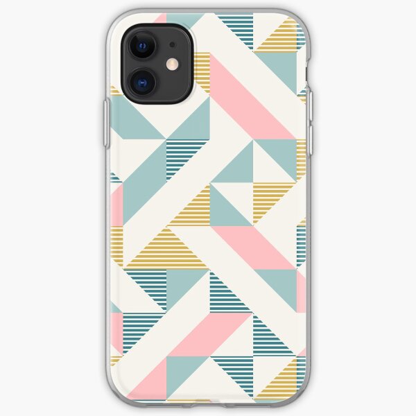 RETRO geometry 10 iPhone Soft Case