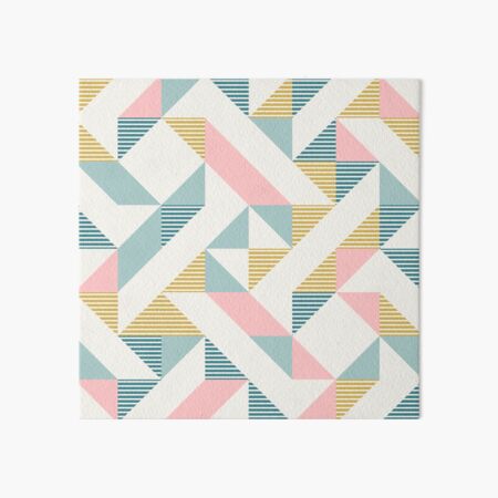 RETRO geometry 10 Art Board Print