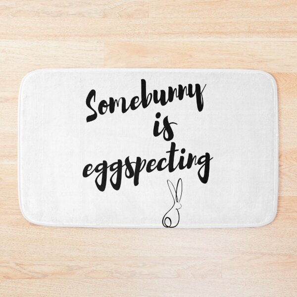 Item preview, Somebunny Is Eggspecting Funny Pregnancy Announcement T-Shirt designed and sold by WG-Factory.