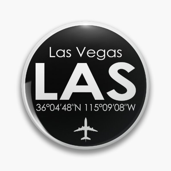 Artikelvorschau, LAS, Las Vegas McCarran Internationaler Flughafen entworfen und verkauft von Fly Buy Wear.
