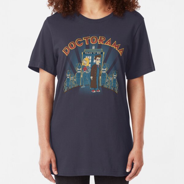 Doctorama Presents! Slim Fit T-Shirt