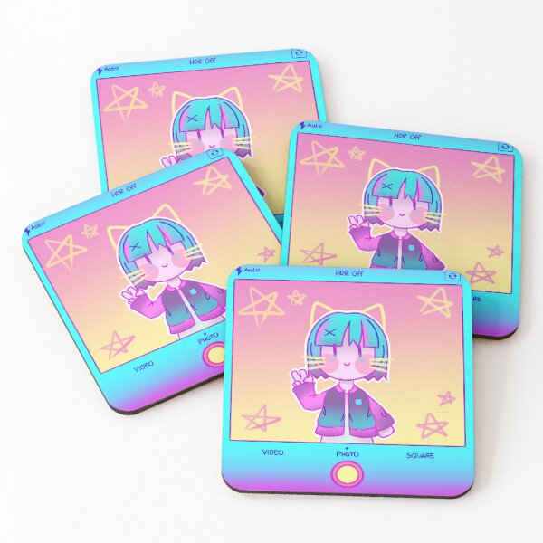 Item preview, NEON GIRLZ - Camera (Original) designed and sold by aoihoshi.
