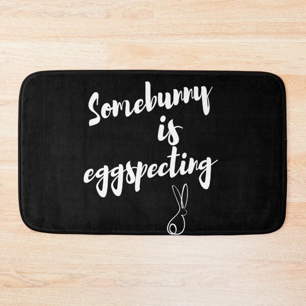 Item preview, Somebunny Is Eggspecting Cute Woman Easter Pregnancy Gift T-Shirt designed and sold by WG-Factory.