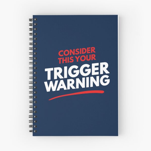 Item preview, Consider This Your Trigger Warning designed and sold by Yipptee Shirts.