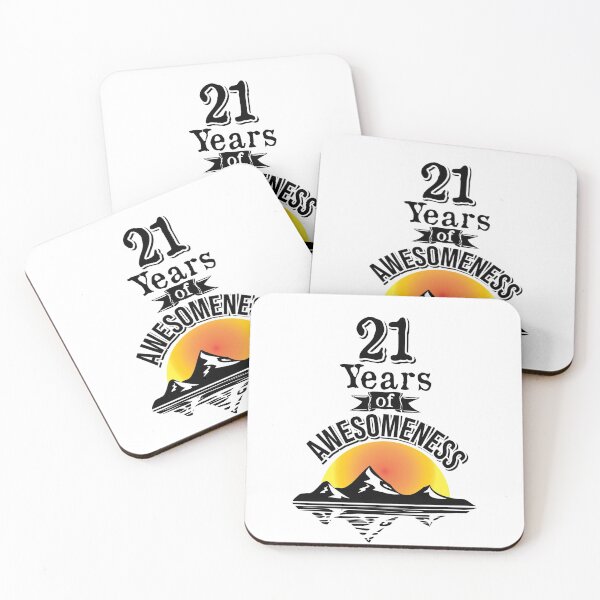 Item preview, 21 years of Awesomeness! designed and sold by Cutebutfunny.