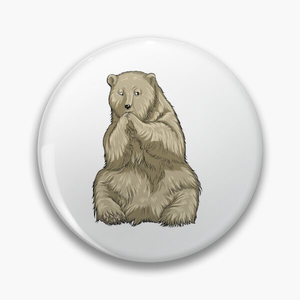 Item preview, Brown bear bear wilderness bears animals forest gift designed and sold by redshirtz.