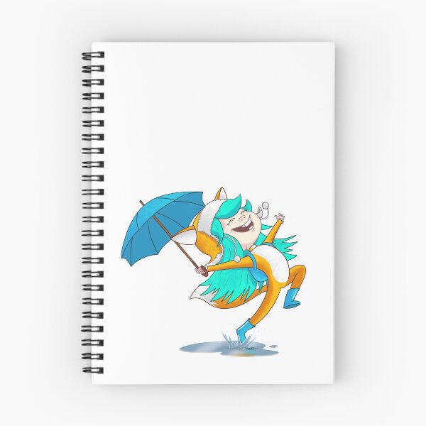 Item preview, Fox Girl in the Rain designed and sold by drawnsean.