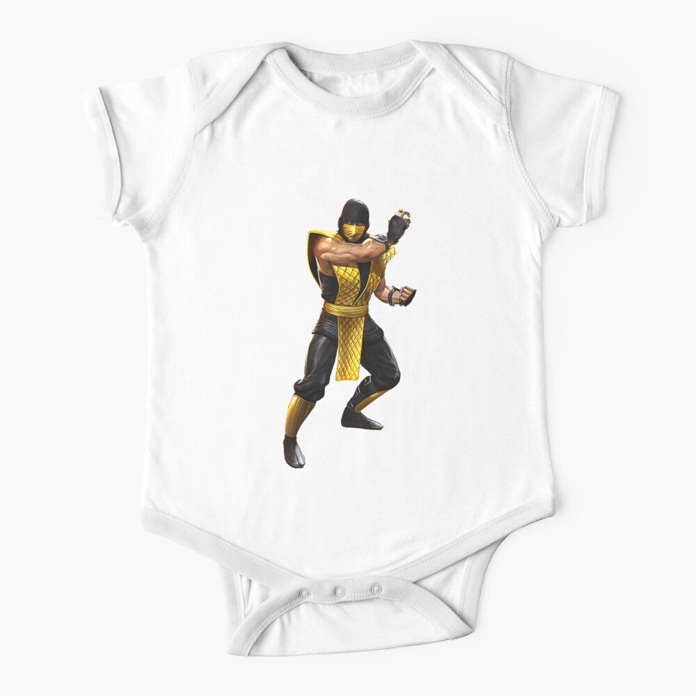 Mortal Kombat Scorpion Classic Art 111620420 Baby Body Von Hdpic Steem Redbubble