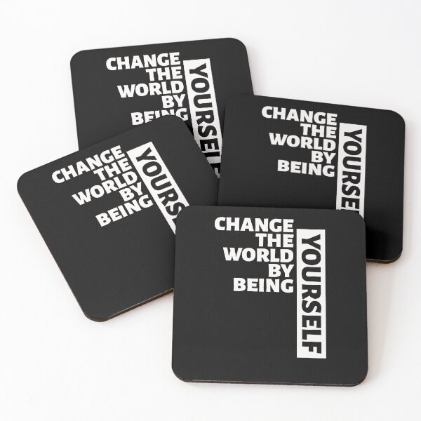 Item preview, Change The World By Being Yourself designed and sold by Funny Tee.