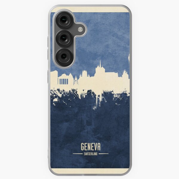 Item preview, Geneva Switzerland Skyline designed and sold by ArtPrints.