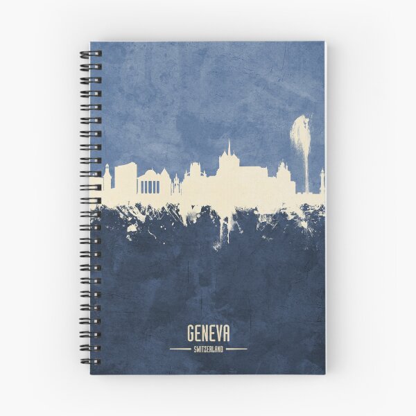 Item preview, Geneva Switzerland Skyline designed and sold by ArtPrints.