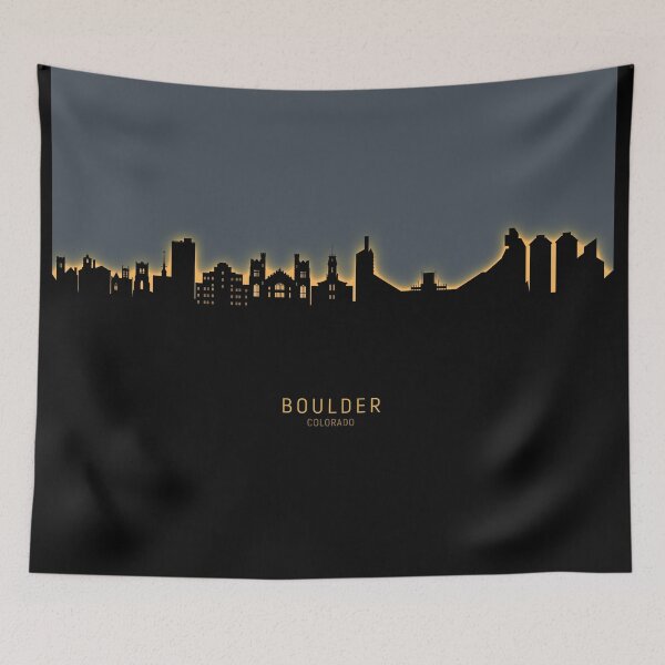 Item preview, Boulder Colorado Skyline designed and sold by ArtPrints.