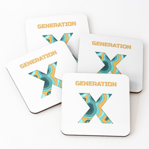 Item preview, Generation X - children of the 70s and 80s designed and sold by NerdySherds.