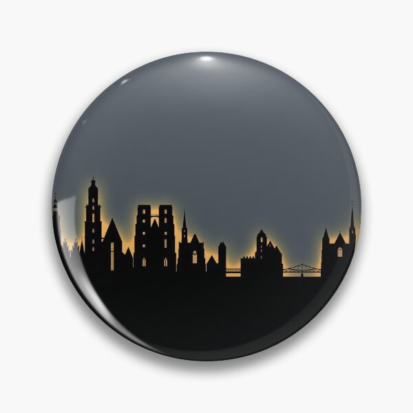 Item preview, Wroclaw Poland Skyline designed and sold by ArtPrints.