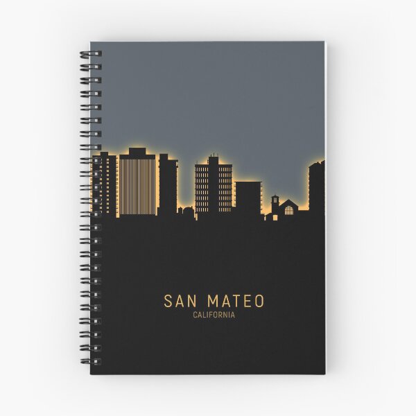 Item preview, San Mateo California Skyline designed and sold by ArtPrints.