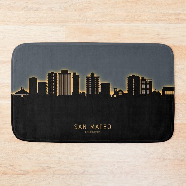 Item preview, San Mateo California Skyline designed and sold by ArtPrints.