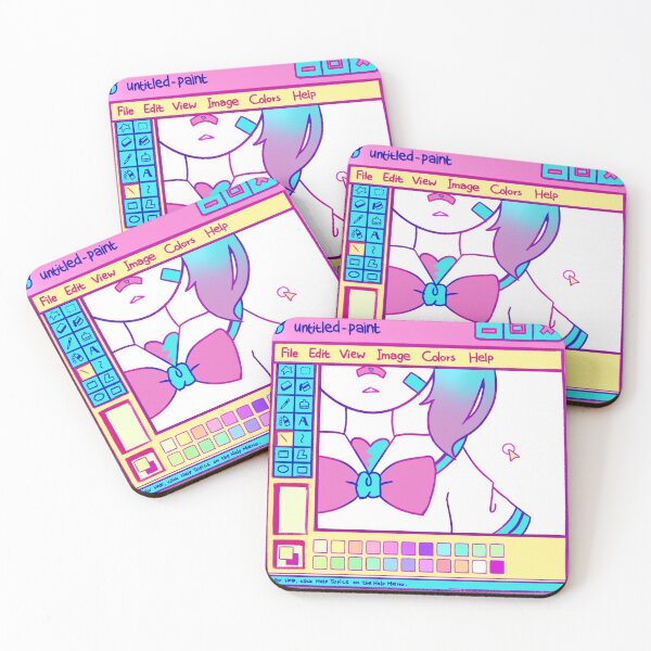 Item preview, NEON GIRLZ - Paint (Original) designed and sold by aoihoshi.